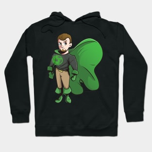 Caped Joel Hero Shot Hoodie